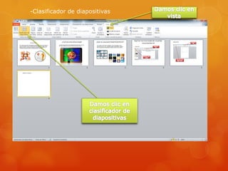 -Clasificador de diapositivas
 