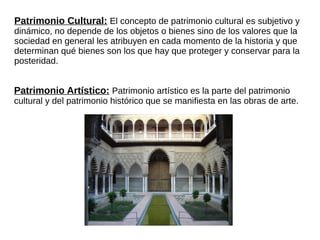 Patrimonio Artístico Universidad de Sevilla