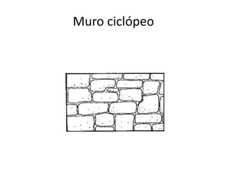 Muro ciclópeo
 