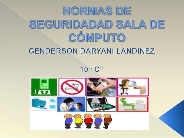 Normas de Seguridad en la sala de computo