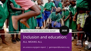 Inclusive Education for All: Addressing Diversity and Inequality in ...