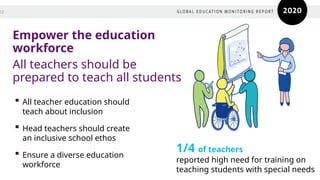 Inclusive Education for All: Addressing Diversity and Inequality in ...