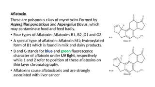 Mycotoxins: Types, Detection and Control | PPTX