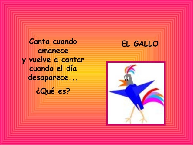 Powerpoint Adivinanzas De Animales - 