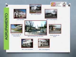 EB1/ JI de Cardielos
Centro Escolar de
Perre
EB1/ JI de Portuzelo
Centro Escolar de
Santa Marta
EB1/ JI de Nogueira
EB1/ J...