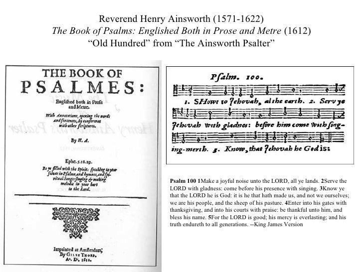 Ainsworth Psalter