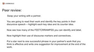 Discursive Text Powerpoint Examples PowerPoint - How to Write, Discursive.pptx