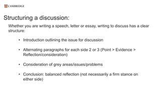 Discursive Text Powerpoint Examples PowerPoint - How to Write, Discursive.pptx