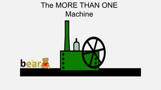 The MORE THAN ONE
Machine
 