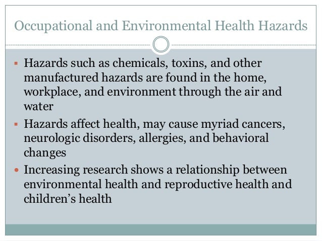 Osh Environment Environmental And Occupational Health – JWEZ