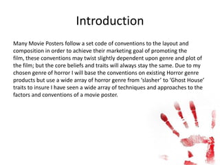 factors towards movie posters