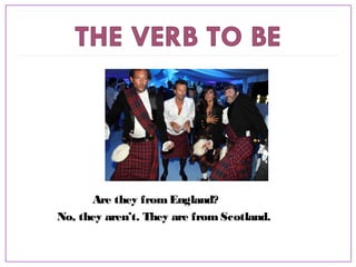 NB1 - The verb 'to be' | PPT