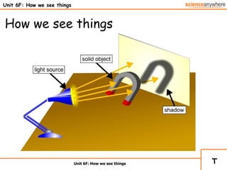 Unit 6F: How we see things   Unit 6F: How we see things How we see things T 