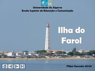 Universidade do Algarve
Escola Superior de Educação e Comunicação




                                   Filipa Gouveia 44749
 