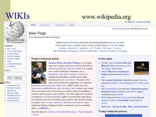 W I K Is   www. wikipedia.org 