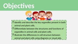 powerpoint about the difference between animal cells and plant cells | PPTX