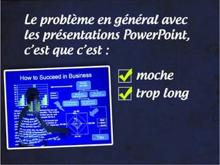 Pourquoi les PowerPoint sont lamentables