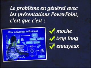Pourquoi les PowerPoint sont lamentables