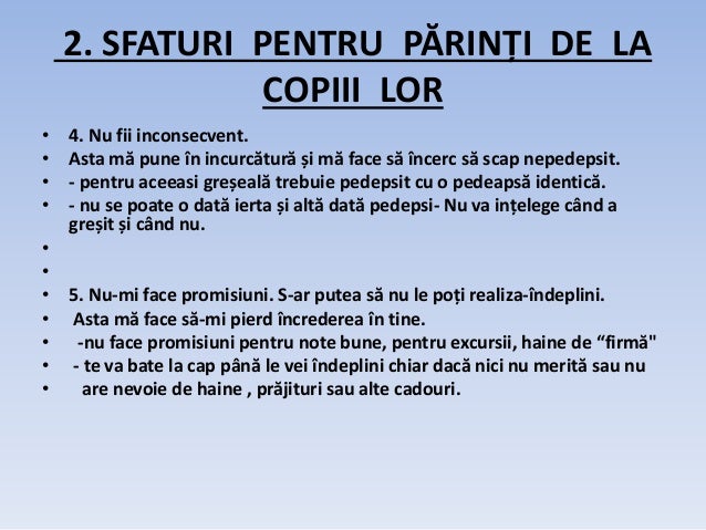 Lectorat Pentru Parinti
