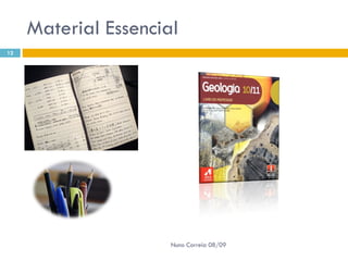Material Essencial  Nuno Correia 08/09 