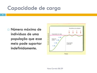 Crescimento das Populações