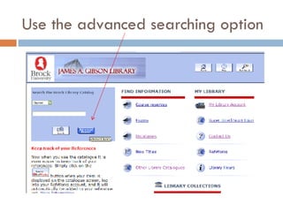 Use the advanced searching option 