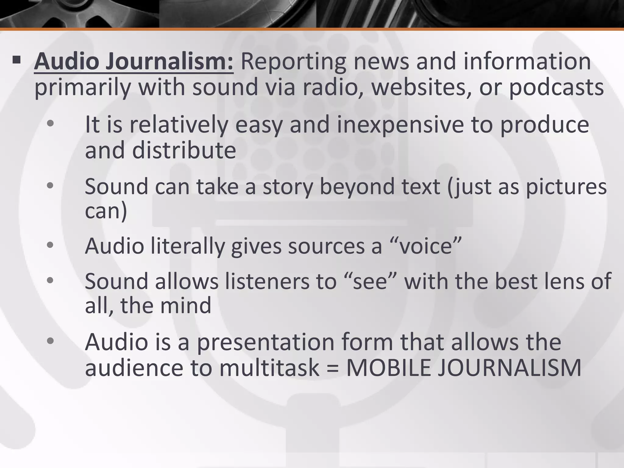 WCC COMM 106 PODCAST 101 PowerPoint | PPTX