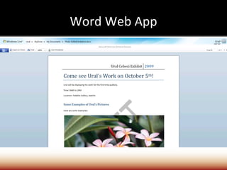 Word Web App 