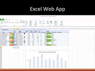 Excel Web App 