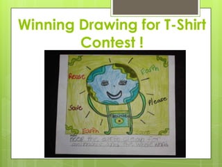 Winning Drawing for T-Shirt
Contest !

 