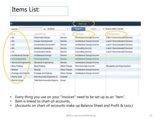 Quickbooks Set-up & Workflow for architects | PPTX