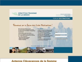 Rendez-vous sur le forum ! Antenne Clévacances de la Somme 