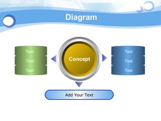 Diagram Concept Add Your Text Text Text Text Text Text Text 