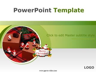 PowerPoint  Template  www.ppt-to-video.com www.company.com Click to edit Master subtitle style 