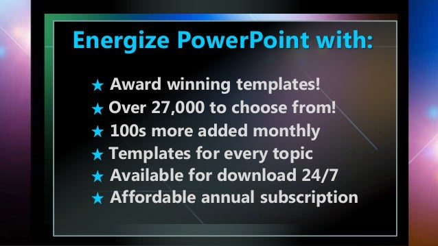 stunning powerpoint templates