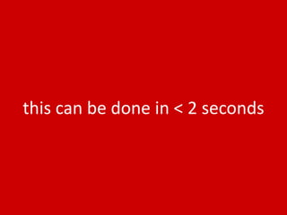10
analsis of your results
this can be done in < 2 seconds
 