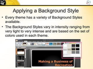 Powerpoint Background Guide Powerpoint tutorials | PPT