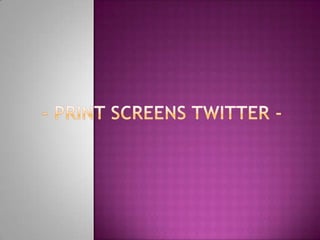 Power point - Twitter