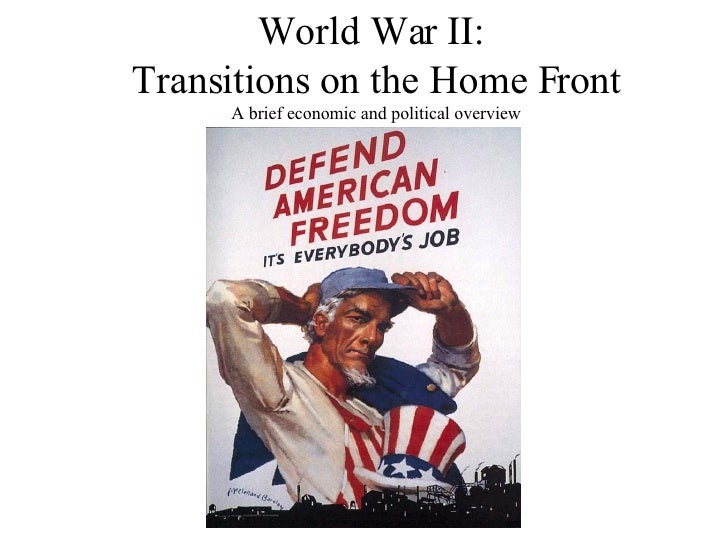 Powerpoint Us WWII Homefront