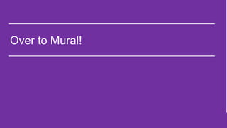 Fairfax County: Workhouse Arts Campus Masterplan Study
Over to Mural!
 