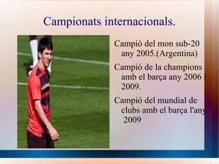 ESTADISTIQUES. LLIGA:170 partits, 115 gols i 54 assistencies. 