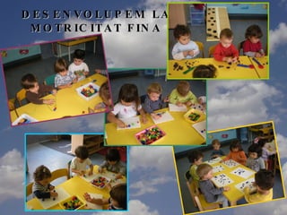 DESENVOLUPEM LA MOTRICITAT FINA 