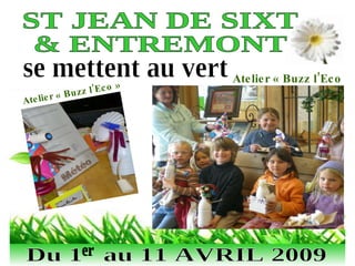 Atelier « Buzz l’Eco » Atelier « Buzz l’Eco » 