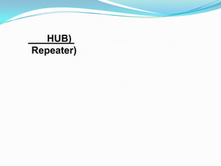 HUB)
Repeater)
 