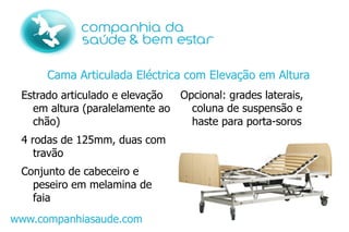 Ampla gama de acessórios 