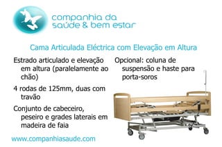 Apoio de braços rebatível 