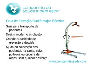 Ampla gama de acessórios 