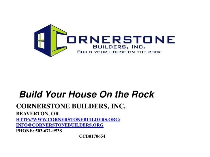 Cornerstone Builders