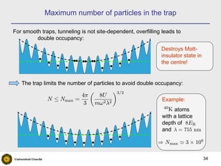 Strongly interacting fermions in optical lattices | PDF