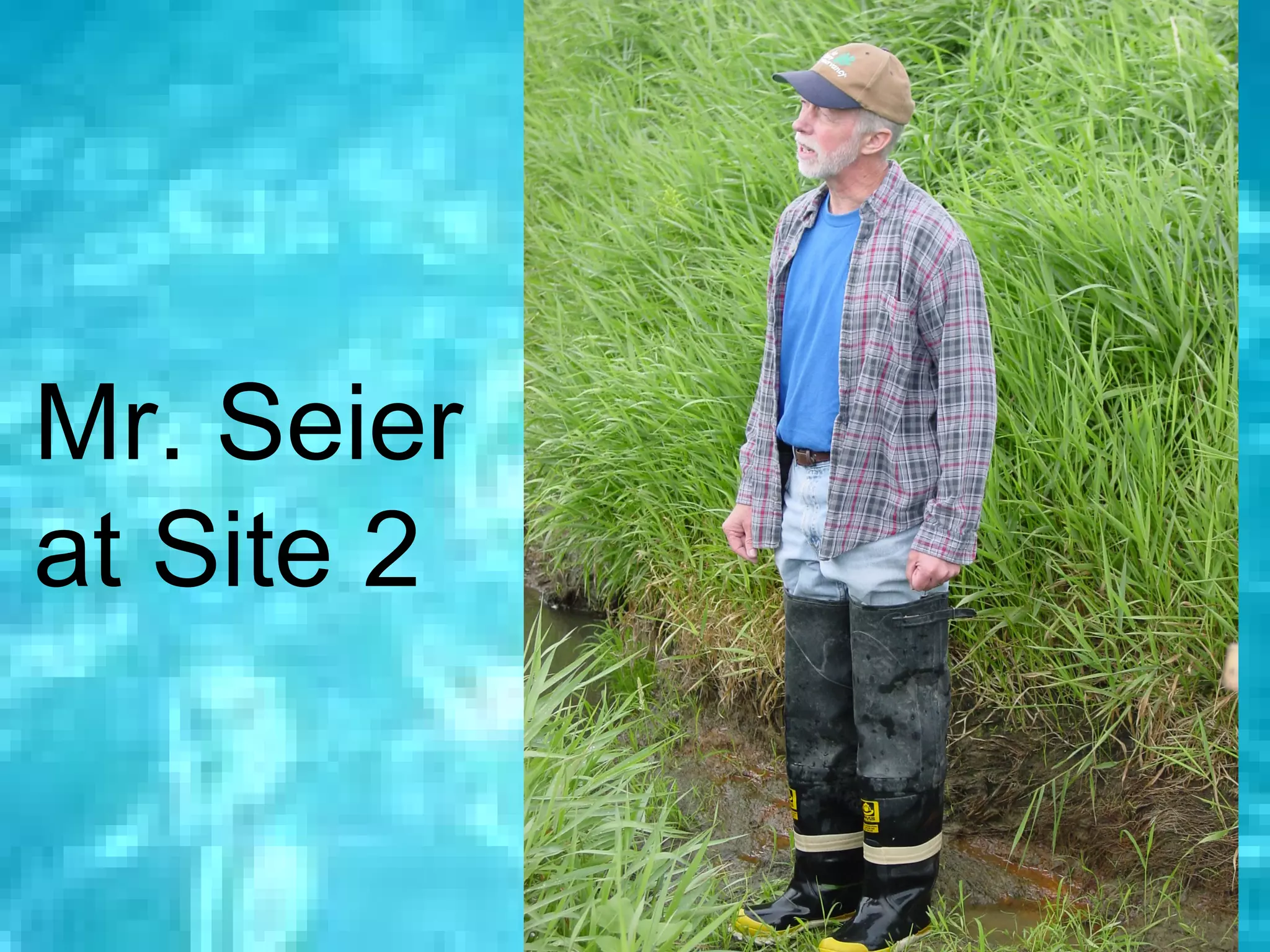 Mr. Seier
at Site 2


            69
 